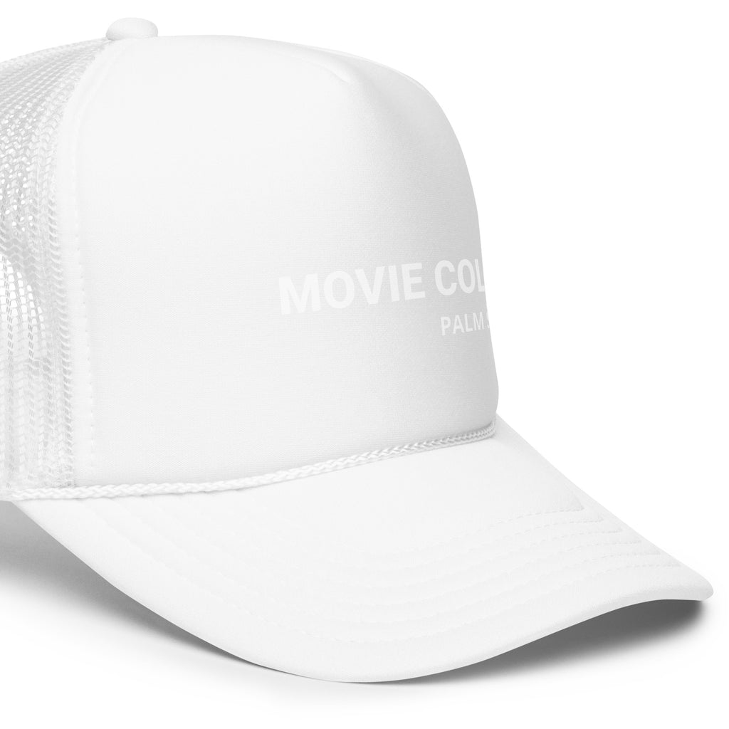 Movie Colony Pool Hat white with white text left big view