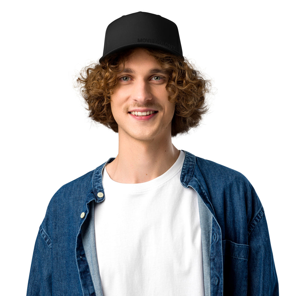 Movie Colony Tour Hat black on man front view