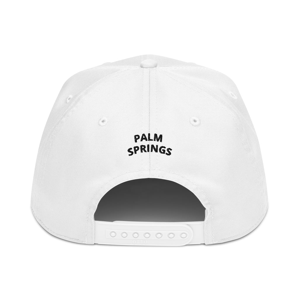 Movie Colony Tour Hat white with black text back view