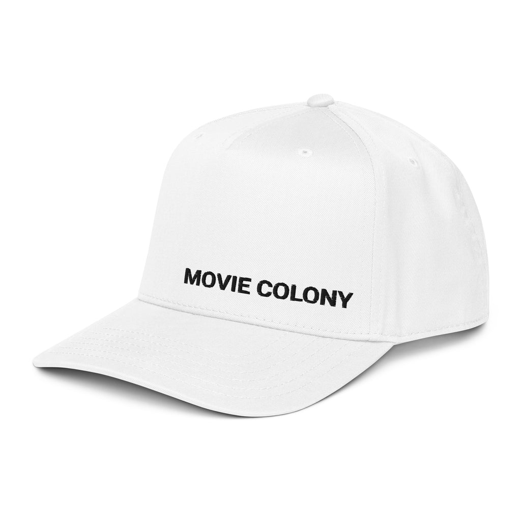 Movie Colony Tour Hat white with black text right view