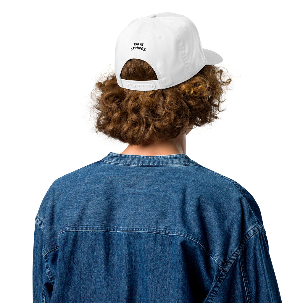 Neutra Tour Hat white on man back view